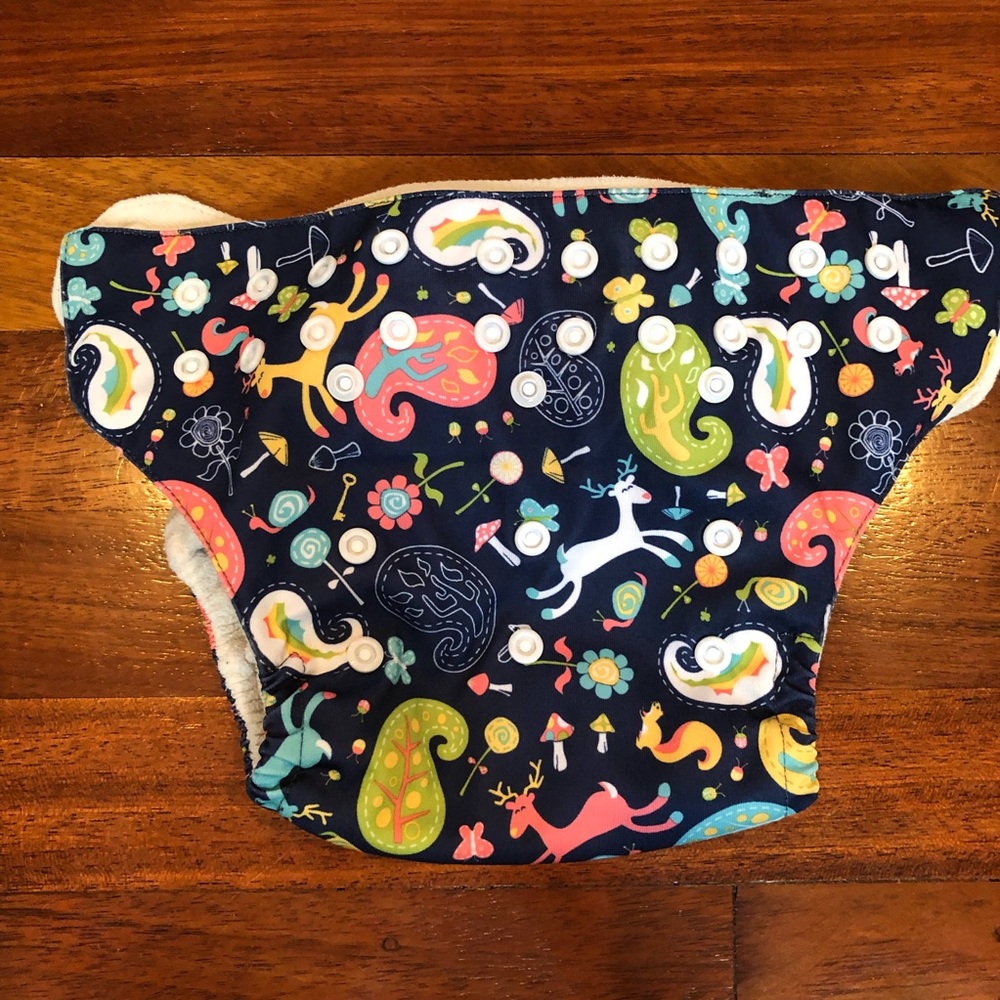 Nicki’s Diapers Oh Deer pocket cloth diaper